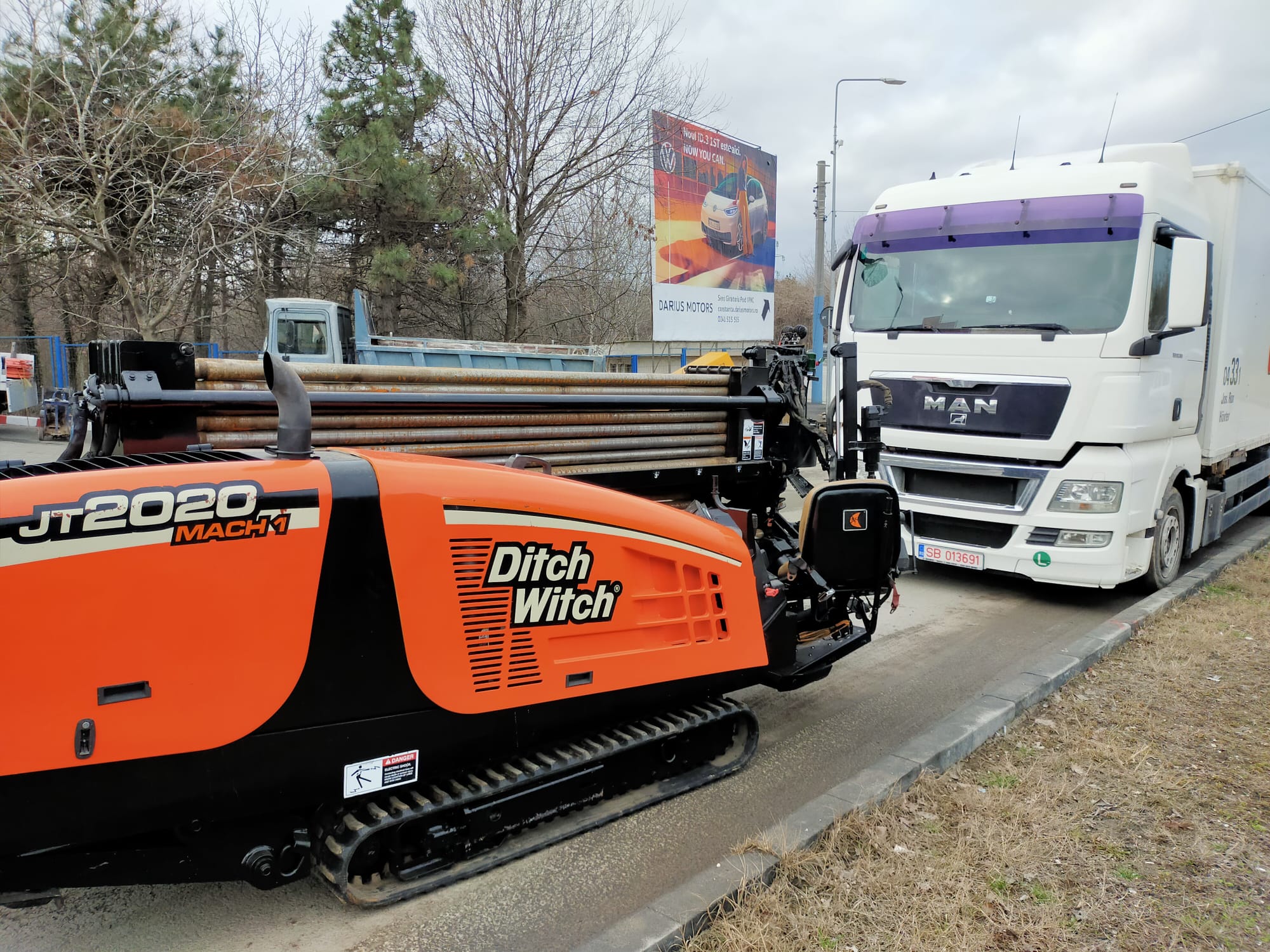 Utilaj performant de foraj orizontal Ditch Witch